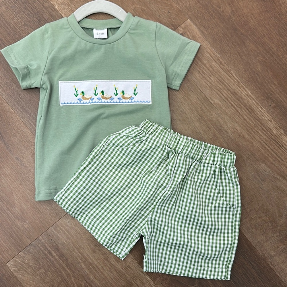 Duck Embroidery Set